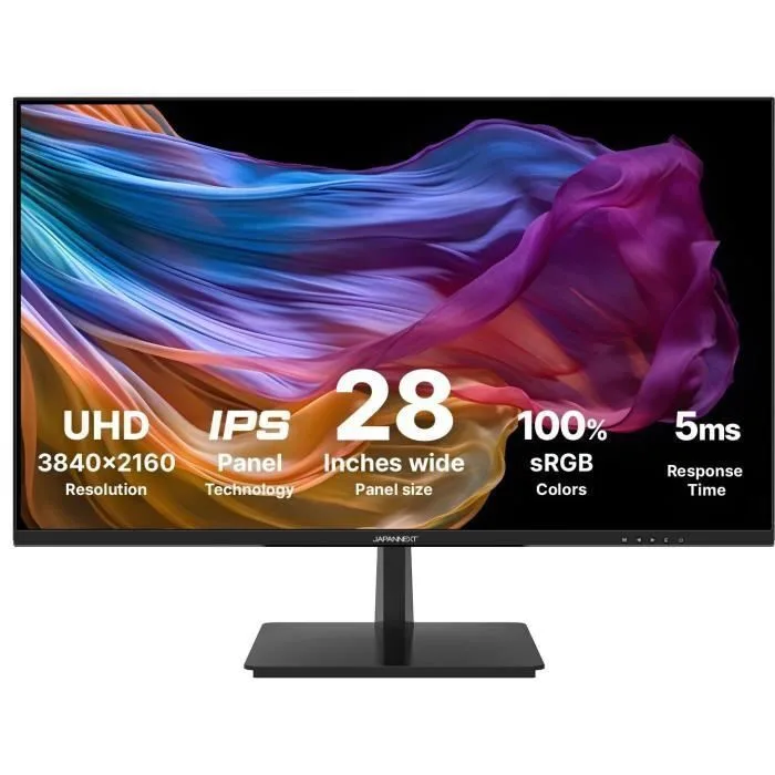 20250610160542_japannext_jap4589511175989_ips_monitor_28_4k_3840by2160_me_chrono_apokrisis_5ms_gtg.jpeg Japannext IPS Monitor 28" 4K 3840x2160 με Χρόνο Απόκρισης 5ms GTG - Image 1