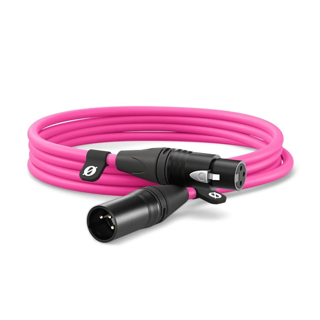 20250611170643_rode_cable_xlr_male_xlr_female_roz_3m_o698813010011.jpeg Rode Cable XLR male - XLR female Ροζ 3m O698813010011 - Image 1