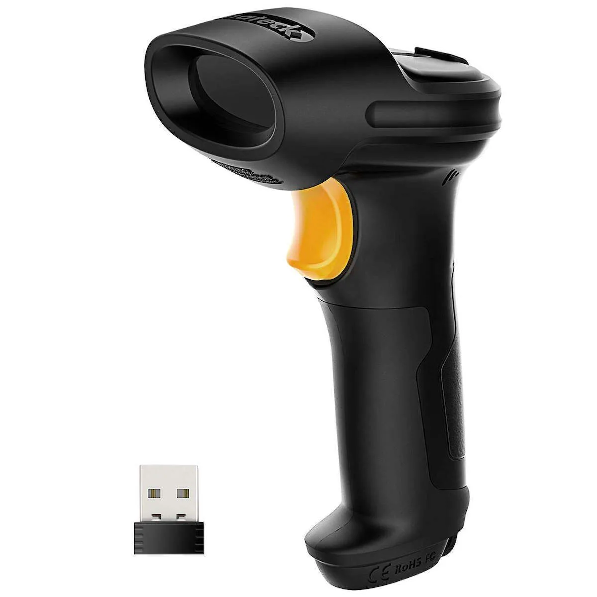 Inateck Scanner Χειρός Ασύρματο με Δυνατότητα Ανάγνωσης 2D και QR Barcodes BCST-60_BLACK - Image 1