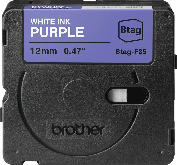 Brother Ταινία Ετικετογράφου 4m x 12mm σε Λευκό Χρώμα - Image 1