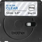 Brother Ταινία Ετικετογράφου 4m x 12mm σε Μπλε Χρώμα
