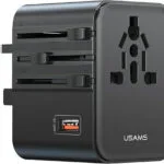 Usams Φορτιστής Χωρίς Καλώδιο με Θύρα USB-A 25W Μαύρος (CC309TC01)