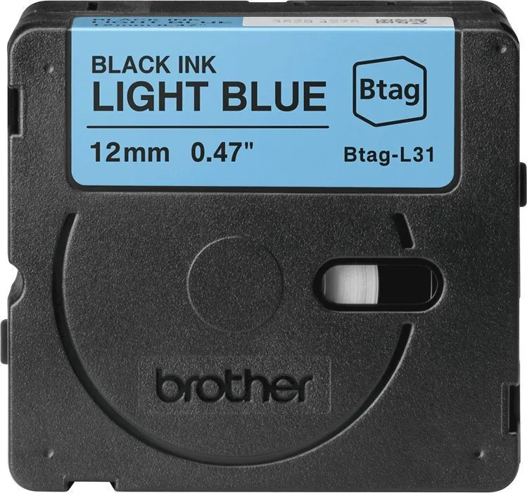 20250613115608_brother_tainia_etiketografou_31m_x_12mm_se_mayro_chroma.jpeg Brother Ταινία Ετικετογράφου 31m x 12mm σε Μαύρο Χρώμα - Image 1