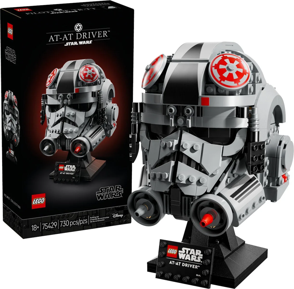 20250617103145_lego_star_wars_at_at_driver_helmet_gia_18_eton_730tmch_75429.jpeg LEGO Star Wars At-At Driver Helmet για 18+ Ετών 730τμχ 75429 - Image 1
