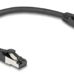 DeLock S/FTP Καλώδιο Δικτύου Ethernet 0.25m Μαύρο 80566