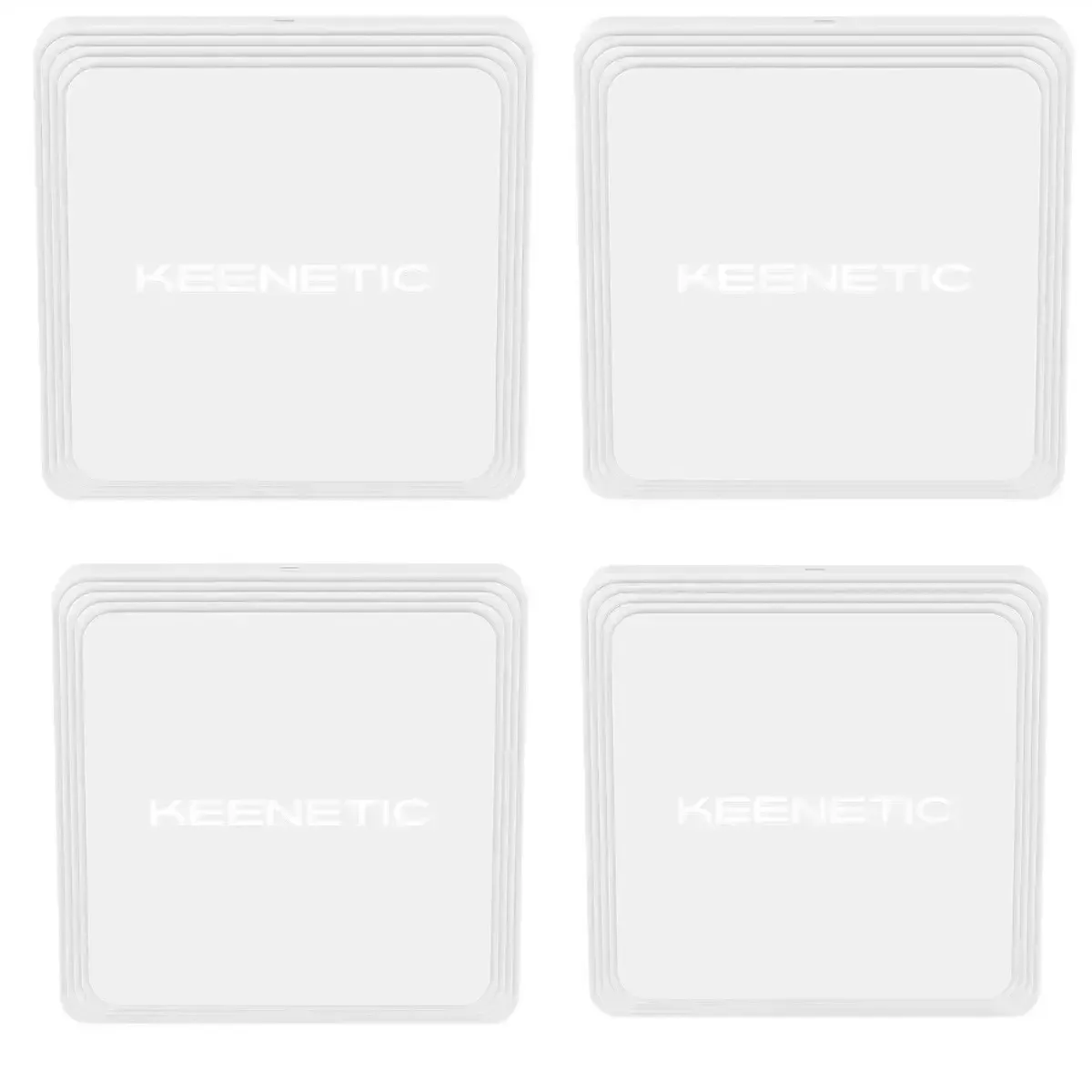 Keenetic KN-3510-41EN Access Point με Mesh Wi‑Fi 6 Dual Band (2.4 & 5GHz) Τετραπλό Kit - Image 1