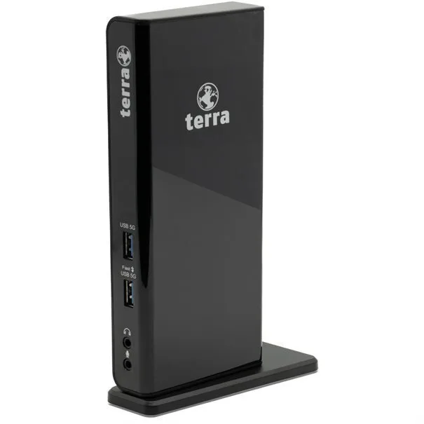 Terra Wortmann AG 732 USB-A Docking Station με HDMI 4K PD Ethernet Μαύρο - Image 1