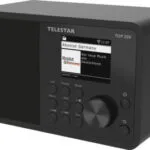 TELESTAR Top 200 Dab+ Επιτραπέζιο Ραδιόφωνο DAB+ Μαύρο