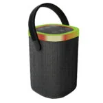 Gembird Ηχείο Bluetooth 10W με Ραδιόφωνο και Διάρκεια Μπαταρίας έως 5 ώρες Μαύρο SPK-BT-LED-06