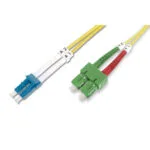 Digitus Καλώδιο Οπτικής Ίνας 2m Κίτρινο DK-292SCA3LC-02