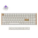 Keychron K4 HE K4H-Q1 Ασύρματο Ηall Effect Gaming Πληκτρολόγιο 96% με Magnetic διακόπτες και RGB φωτισμό (Αγγλικό US) Λευκό