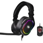 Thermaltake Argent H5 RGB 7.1 Over Ear Gaming Headset με σύνδεση 3.5mm / USB