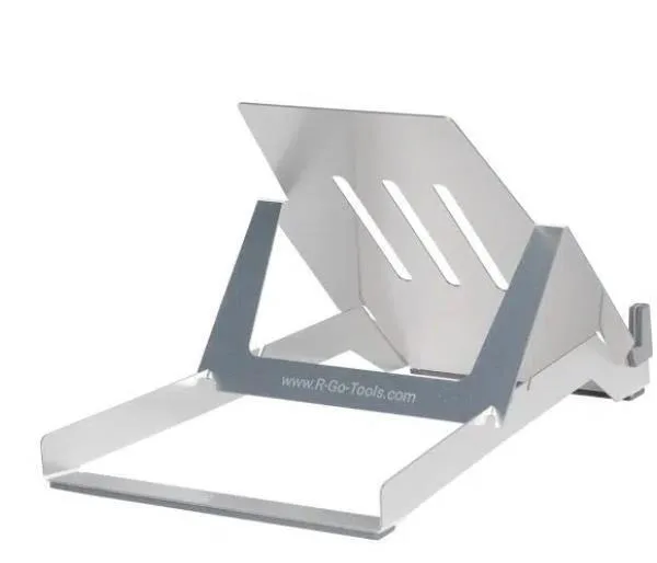 20250619135141_r_go_tools_r_go_riser_basic_vasi_stirixis_gia_laptop_asimi.jpeg R-Go Tools R-Go Riser Basic Βάση Στήριξης για Laptop Ασημί - Image 1