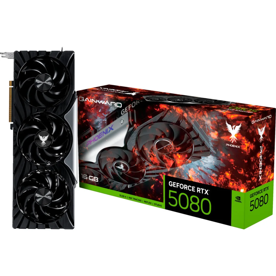 20250623142718_gainward_geforce_rtx_5080_16gb_gddr7_phoenix_v1_karta_grafikon.jpeg Gainward GeForce RTX 5080 16GB GDDR7 Phoenix V1 Κάρτα Γραφικών - Image 1