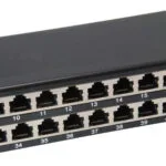 Equip Patch Panel για Rack 1U 19" cat6 Μαύρο 326449