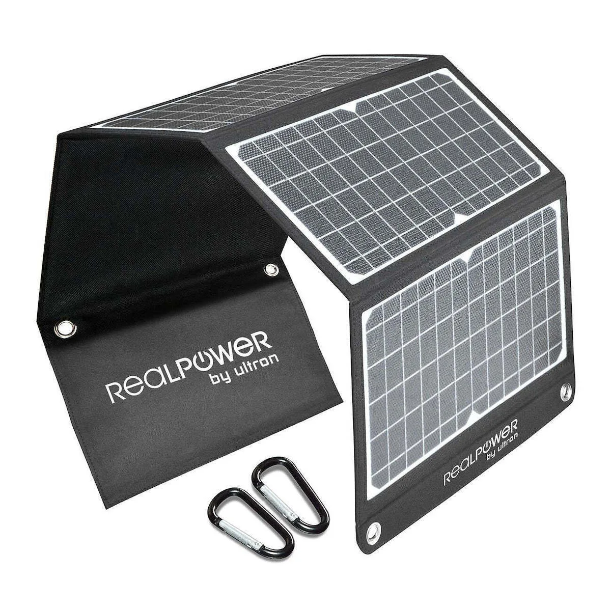RealPower SP-30E Αναδιπλούμενο Ηλιακό Panel Φορτιστής 30W με USB Output (Φορητών Συσκευών) (412766) - Image 1