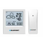 Blaupunkt WS10WH Ασύρματος Μετεωρολογικός Σταθμός Ψηφιακός Επιτραπέζιος Λευκός