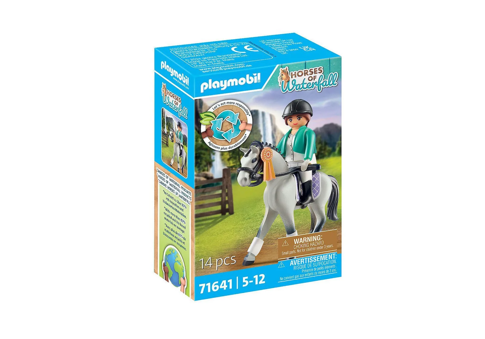 Playmobil Horses Of Waterfall Αναβάτρια Τουρνουά Ιππασίας για 5-12 ετών 71641 - Image 1
