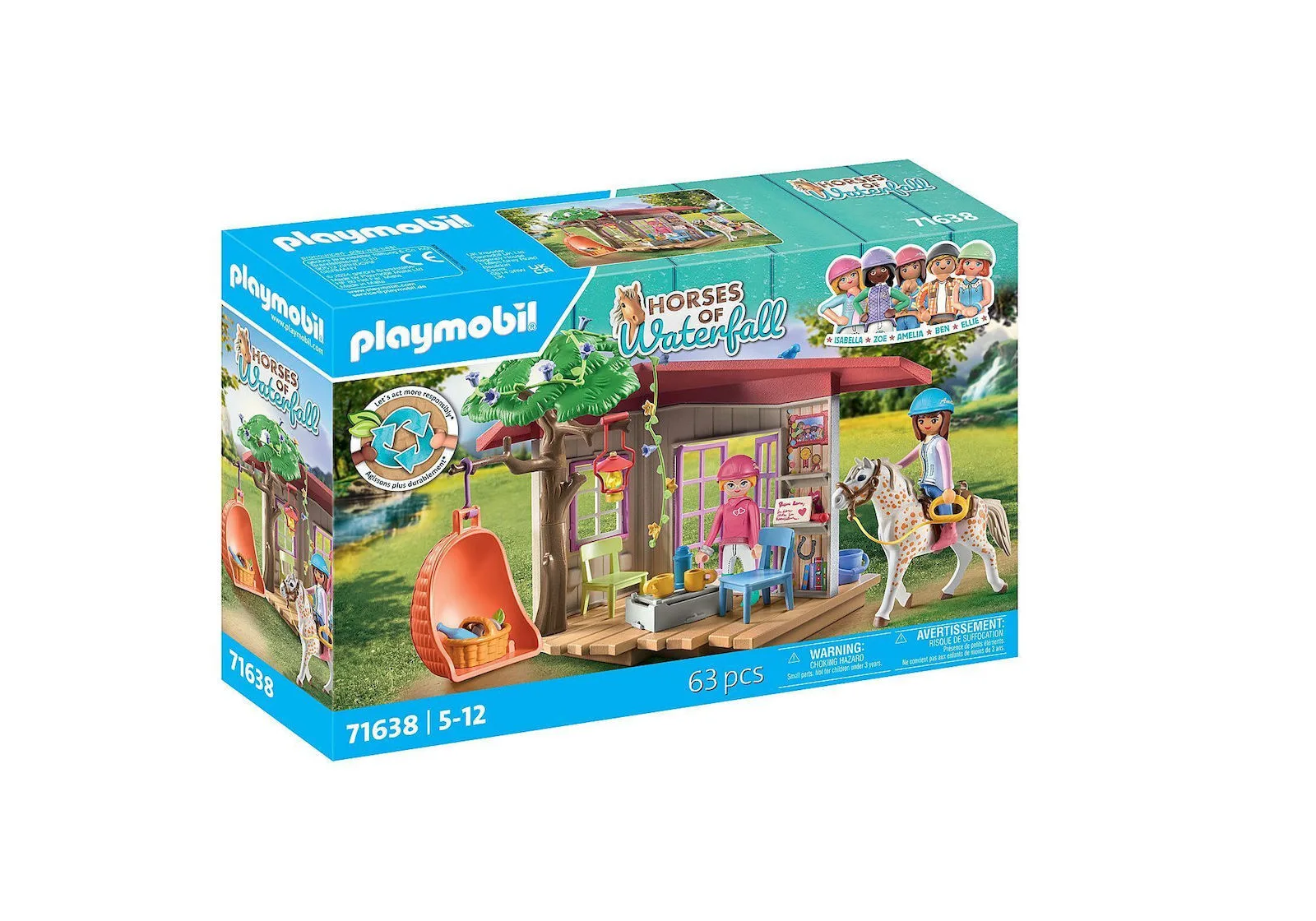 20250624120925_playmobil_horses_of_waterfall_clubhouse_ippasias_gia_5_12_eton_71638.jpeg Playmobil Horses Of Waterfall Clubhouse Ιππασίας για 5-12 ετών 71638 - Image 1