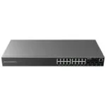 Grandstream GWN7802 Managed L2 Switch με 16 Θύρες Gigabit (1Gbps) Ethernet και 4 SFP Θύρες