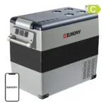 Euhomy Euhomy Φορητό Ψυγείο Ηλεκτρικό 55lt 12V / Ηλιακό Εκρού