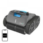 Wybot C1 Pro Ασύρματη Σκούπα Ρομπότ 65W Πυθμένα / Τοιχωμάτων / Ισάλου Γραμμής για Πισίνες 150m²