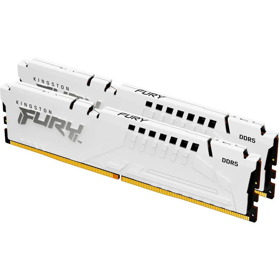 Kingston Fury Beast DDR5 με Module 1x64GB και Ταχύτητα 6400 για Desktop KF564C32BWEK2-64 - Image 1