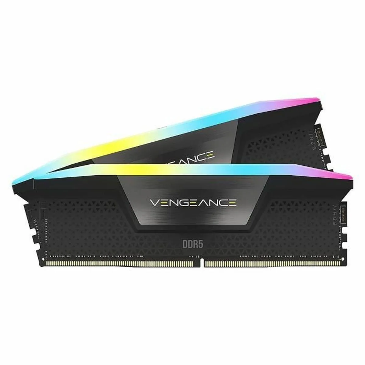 Corsair Vengeance RGB DDR5 32GB RAM με 2x16GB Modules και Ταχύτητα 6400 για Desktop CMH32GX5M2B6400C32 - Image 1