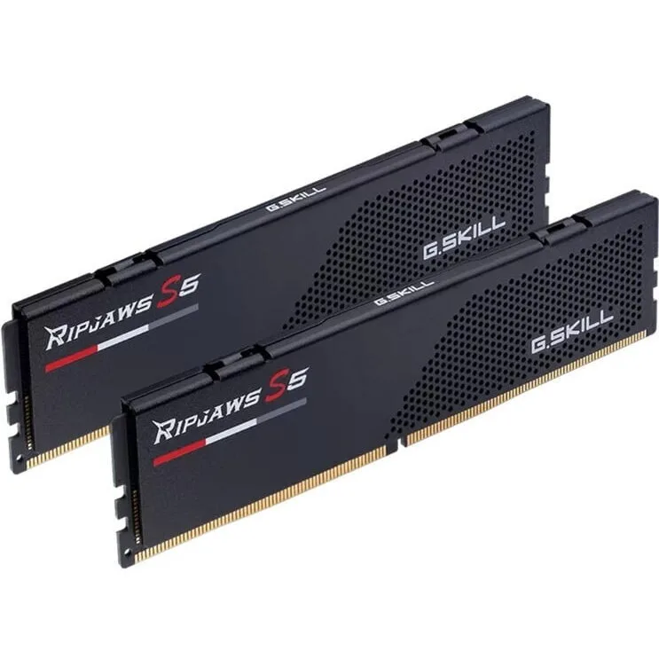 G.Skill Ripjaws S5 DDR5 32GB RAM με 2x16GB Modules και Ταχύτητα 6000 για Desktop F5-6000J2836G16GX2-RS5K - Image 1