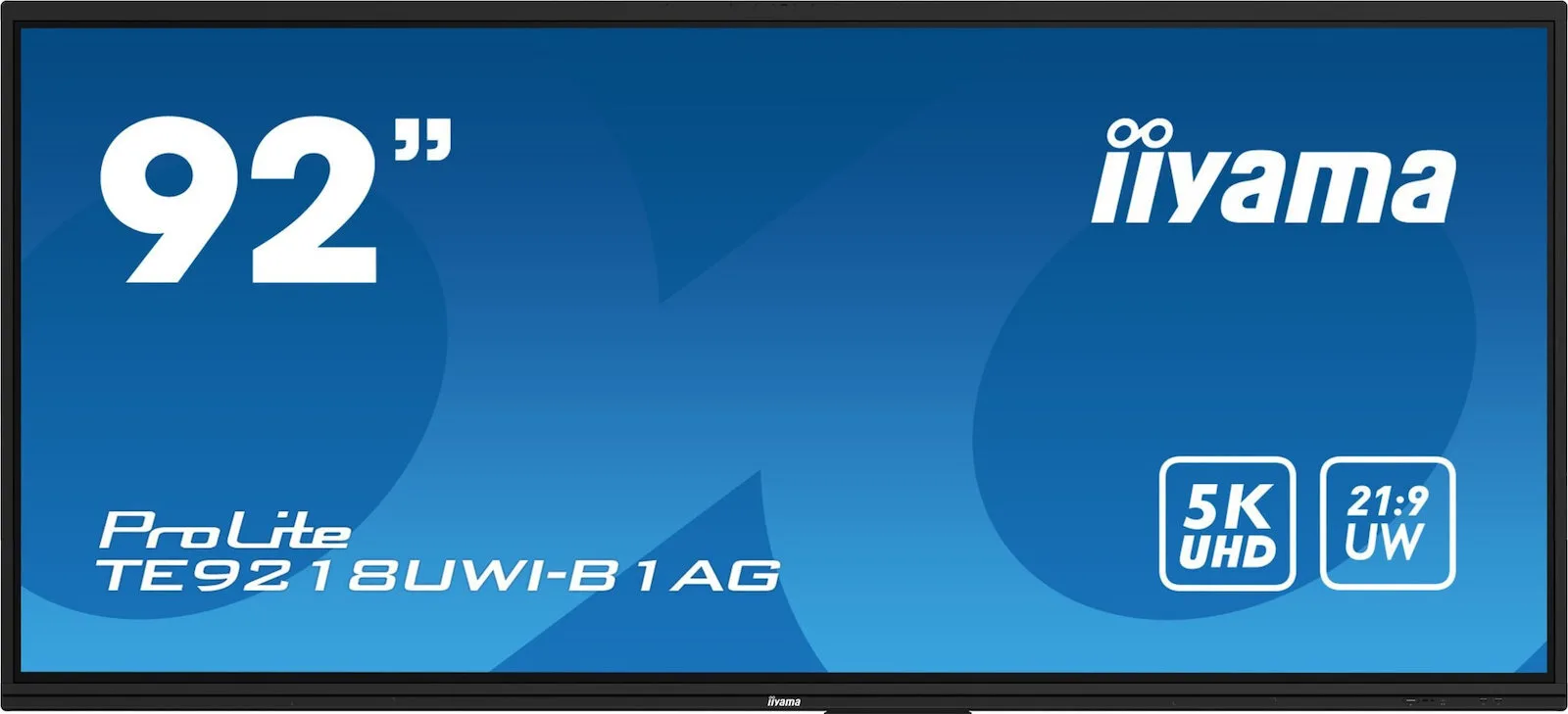 Iiyama TE9218UWI-B1AG Public Display LCD VA 4K UHD 92" με Οθόνη Αφής - Image 1