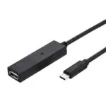 Cable Roline Value 12.99.1114 From Usb C M To Usb A F 20m Black