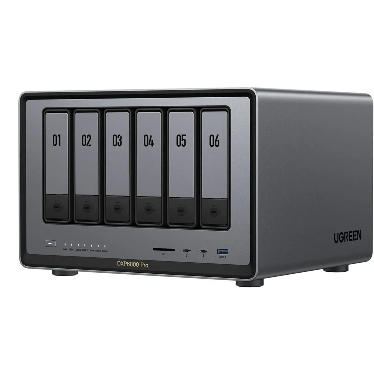 20250703164150_ugreen_dxp6800_pro_nas_tower_me_6_theseis_gia_m_2_kai_2_thyres_ethernet.jpeg Ugreen DXP6800 Pro NAS Tower με 6 θέσεις για M.2 και 2 θύρες Ethernet - Image 1