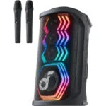 Anker Ηχείο Karaoke με Ασύρματα Μικρόφωνα και Εφέ Φωτισμού SoundCore Rave 3s A31A3012 Μαύρο