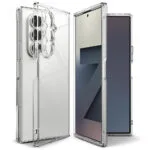 Ringke Back Cover Πλαστικό / Σιλικόνης με Λουράκι Διάφανο (Samsung Galaxy Z Fold 7)