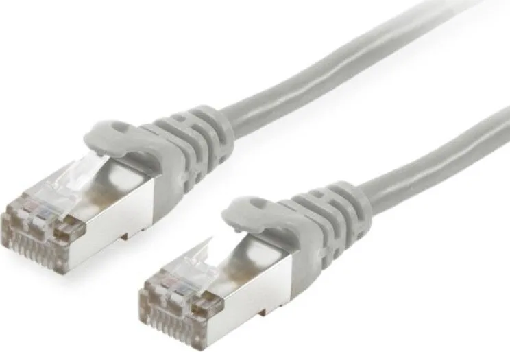 S/FTP Cat.6a (Gigabit) Καλώδιο Δικτύου Ethernet 1.5m Γκρι - Image 1