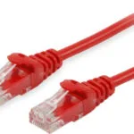 U/UTP Cat.6a (Gigabit) Καλώδιο Δικτύου Ethernet 0.25m Κόκκινο