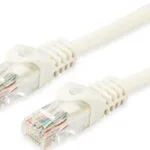 U/UTP Cat.6a (Gigabit) Καλώδιο Δικτύου Ethernet 1.5m Λευκό