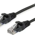 Equip U/UTP Cat.6a (Gigabit) Καλώδιο Δικτύου Ethernet 1.5m Μαύρο