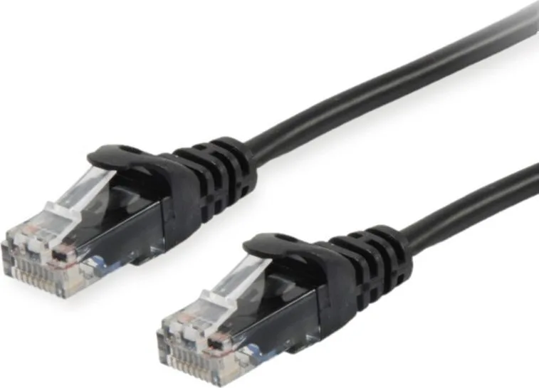 Equip U/UTP Cat.6a (Gigabit) Καλώδιο Δικτύου Ethernet 1.5m Μαύρο - Image 1
