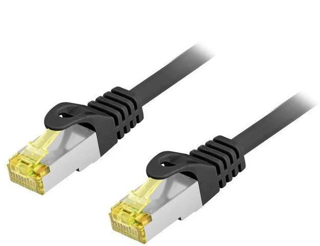 20250710104628_891f2ac7.jpeg Equip S/FTP Cat.6a (Gigabit) Καλώδιο Δικτύου Ethernet εξωτερικού χώρου 1m Μαύρο - Image 1