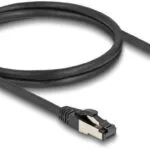 DeLock S/FTP Cat.8.1 Καλώδιο Δικτύου Ethernet 2m Μαύρο