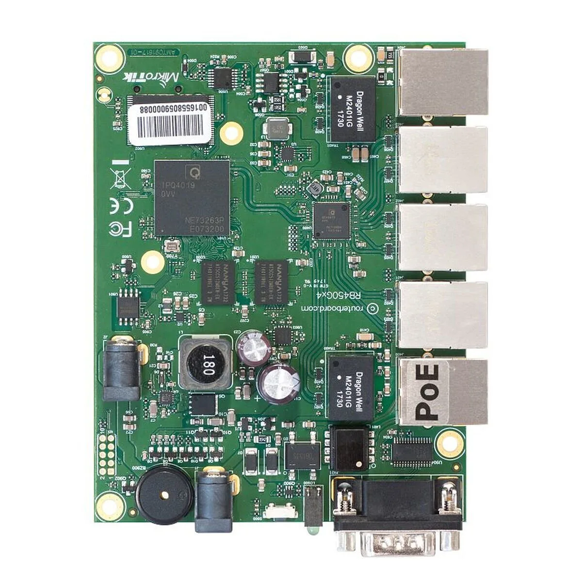 20250710130516_mikrotik_rb450gx4_board.jpeg MikroTik RB450GX4 Board 1τμχ - Image 1