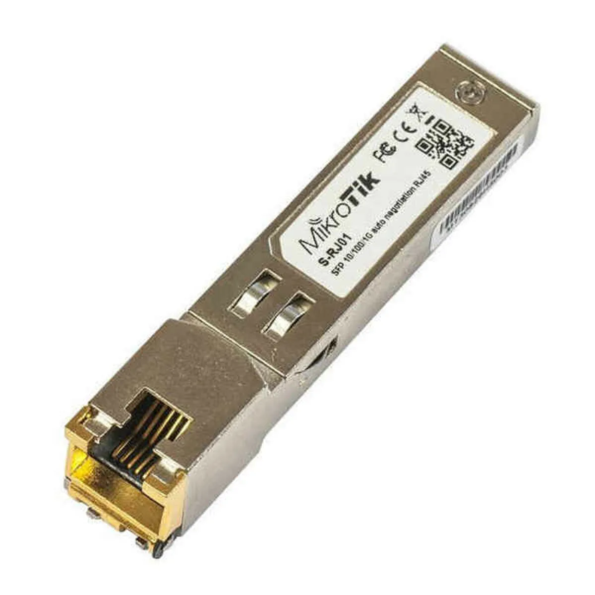 MikroTik S-RJ01 RJ45 SFP 10/100/1000M Copper Module - Image 1