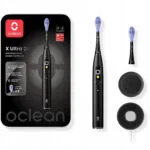 OClean X Ultra Ηλεκτρική Οδοντόβουρτσα με Αισθητήρα Πίεσης και Θήκη Ταξιδίου Μαύρη