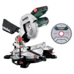 Metabo 610216900 Φαλτσοπρίονο Ρεύματος με Ισχύ 1100W, Δίσκο Κοπής Διαμέτρου 216mm & Ταχύτητα Κοπής 5000rpm