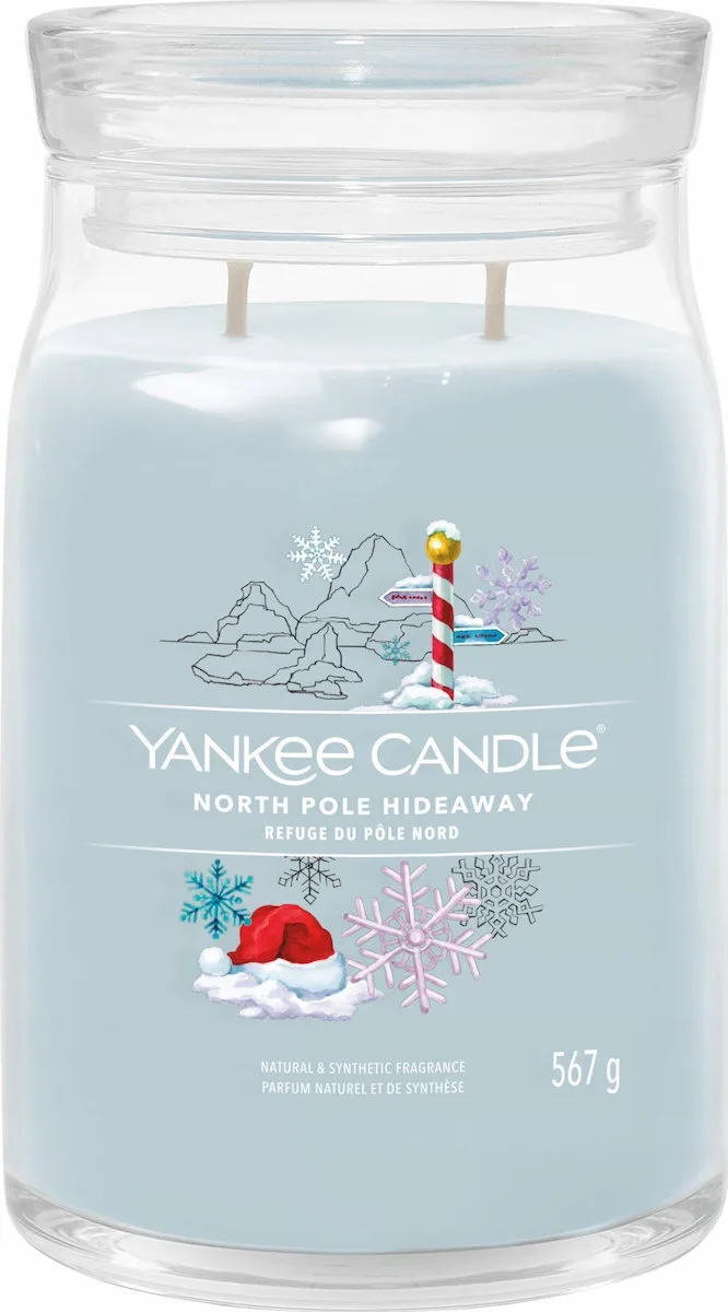 Yankee Candle Αρωματικό Κερί Signature σε Βάζο με Άρωμα North Pole Hideaway 567gr - Image 1