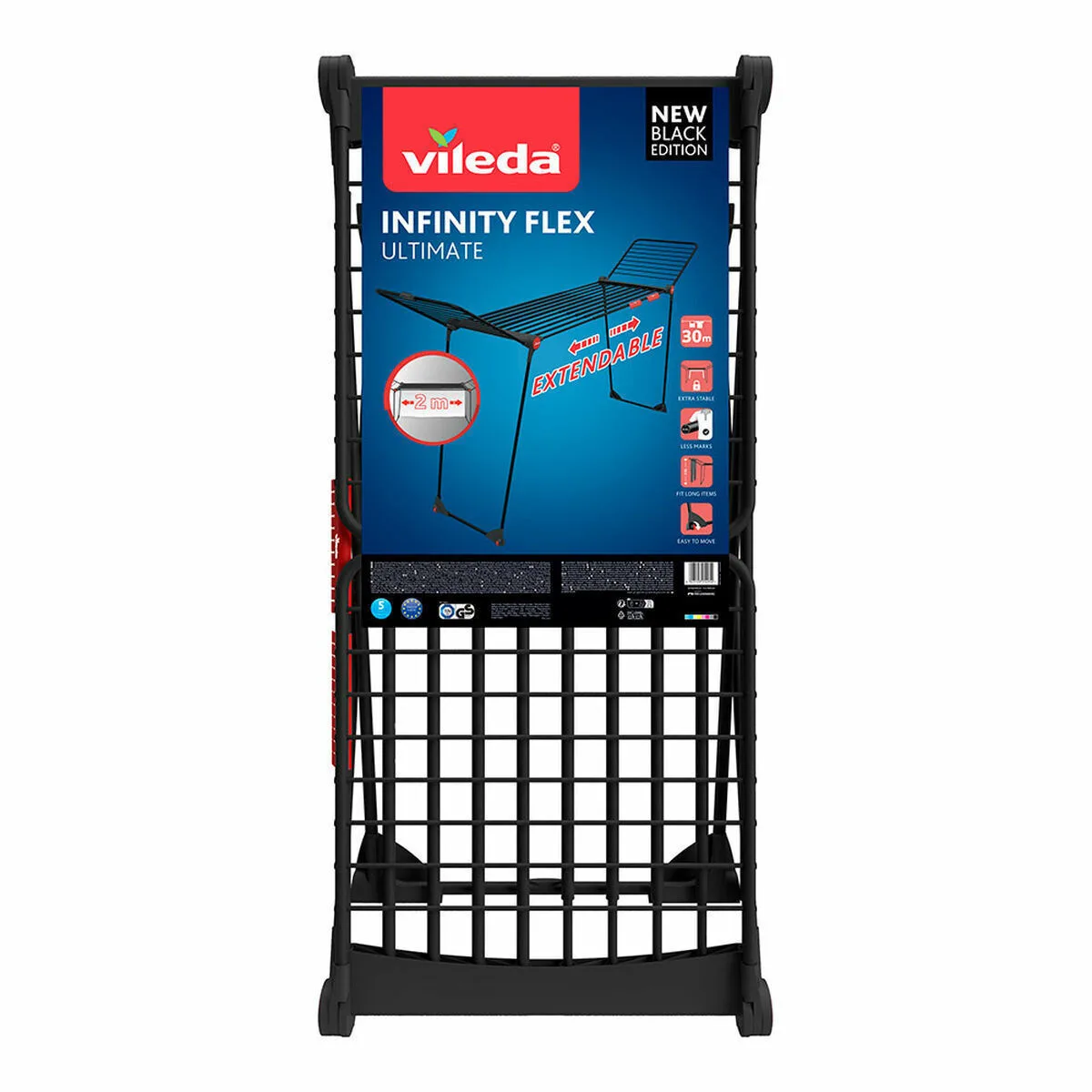 20250714115538_vileda_infinity_flex_ptyssomeni_aplostra_dapedou_me_mikos_aplomatos_30m_s7928672.jpeg Vileda Infinity Flex Πτυσσόμενη Απλώστρα Δαπέδου από Ανοξείδωτο Ατσάλι με Μήκος Απλώματος 30m S7928672 - Image 1