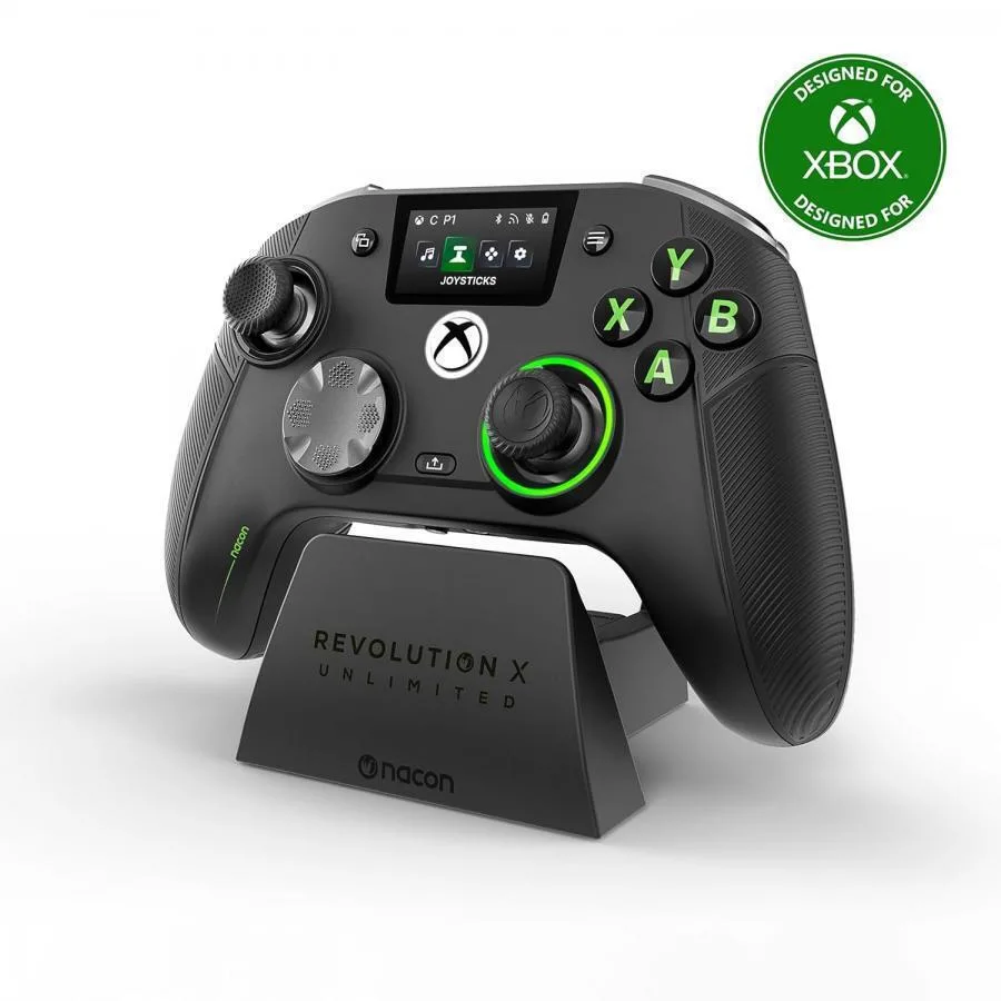 20250714142942_nacon_revolution_x_unlimited_asyrmato_ensyrmato_gamepad_gia_pc_xbox_series.jpeg Nacon Revolution X Unlimited Ασύρματο & Ενσύρματο Gamepad με Hall Effect Sticks για PC / Xbox Series Μαύρο - Image 1
