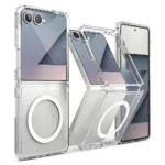 Ringke Fusion Magnetic Book Σιλικόνης / Πλαστικό 2mm Διάφανο (Galaxy Z Flip7)