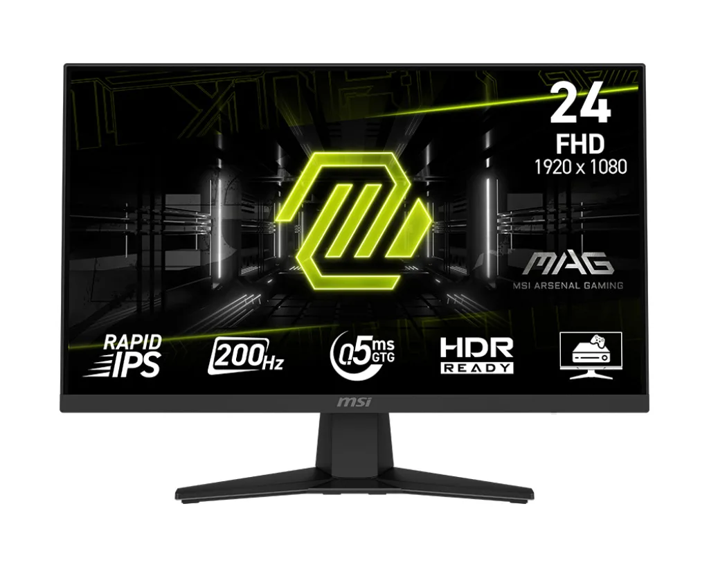 MSI MAG 244F IPS Gaming Monitor 23.8" FHD 1920x1080 200Hz με Χρόνο Απόκρισης 0.5ms GTG - Image 1
